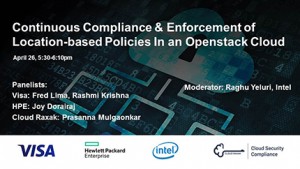 Visa, Cloud Raxak, HPE, Intel Showcase Hardware Assured  Security Compliance on OpenStack Private Clouds